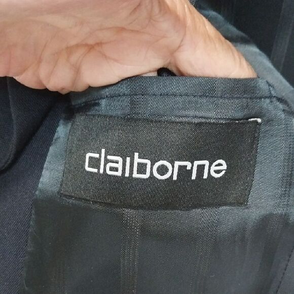 Claiborne Blue and Gold Blazer/Formal Jacket - Picture 2 of 5